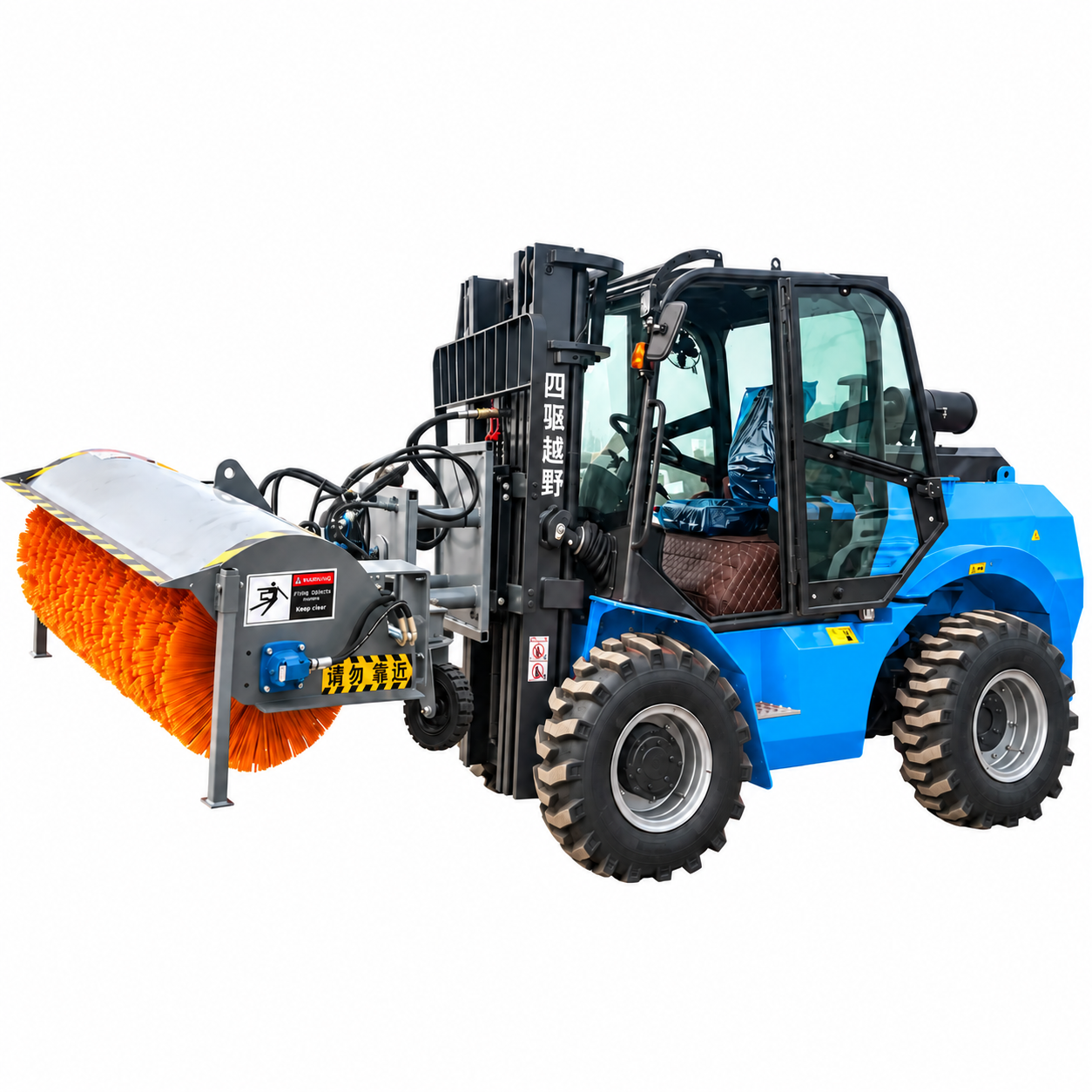 X Series 3.5-Ton / 5-Ton 4WD Rough-Terrain Forklift